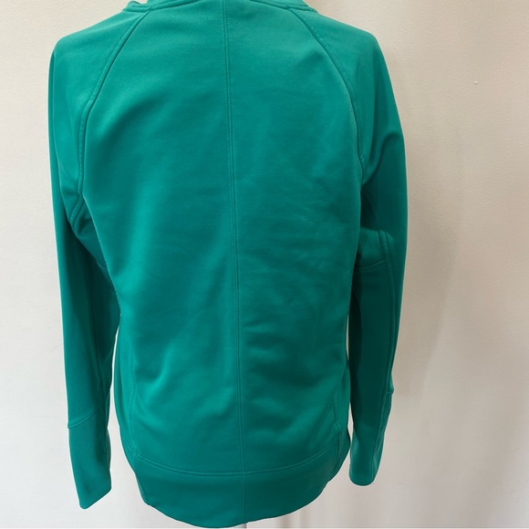 Oakley Funnelneck Hooded Sweatshirt Hoodie Womens Size Medium Teal - Picture 5 of 7